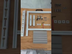 نصب آسان و سیستم قابل تنظیم برای پنل های سفالی 30 میلی متری