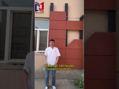 نصب آسان و سیستم پشتیبانی نمای تمام آلومینیومی قابل تنظیم