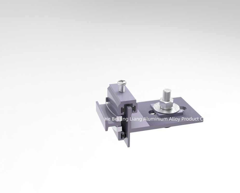OEM پرده دیوار پوشش سیستم پشتیبانی دیوار نصب شده رنگ طبیعی 4mm