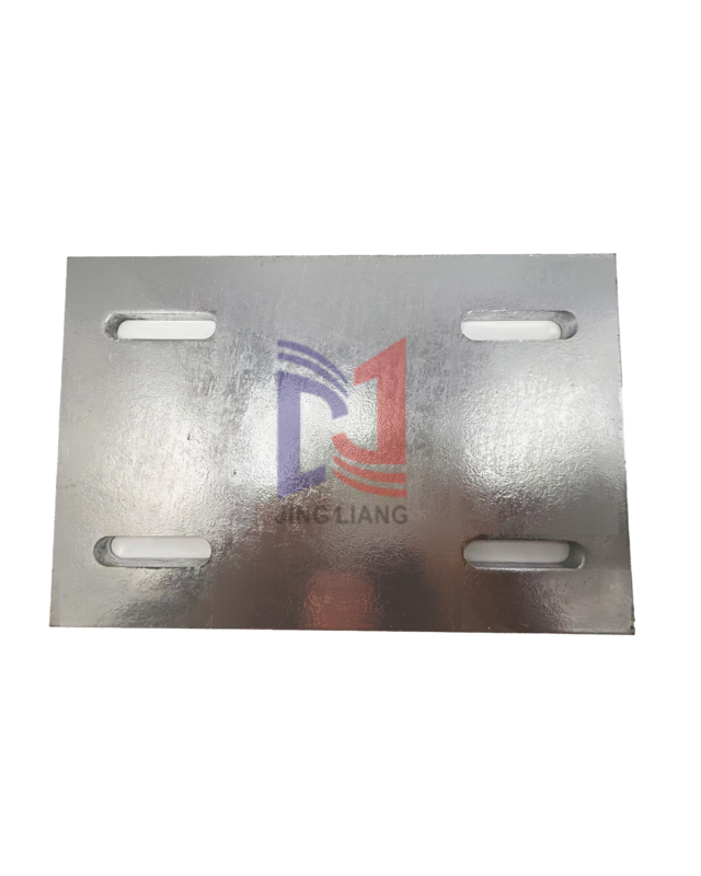 صفحه فولادی گالوانیزه 200mm*300mm*10mm برای سیستم پشتیبانی نما با استحکام بالا