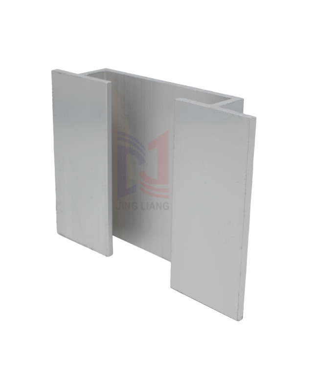 Easy Installation Aluminum Rail for 18 mm Terracotta Panel Facade Support System