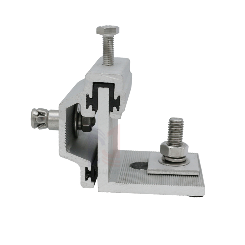 گیره‌های آلومینیومی با دوام بالا برای سیستم پشتیبانی نمای سنگی ساختمان‌های تجاری و صنعتی