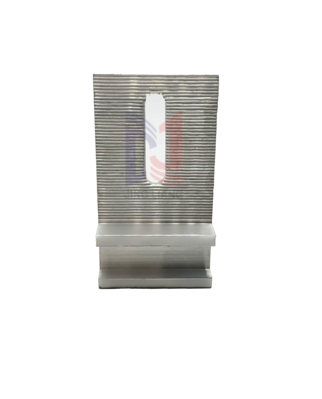 گیره‌های آلومینیومی F شکل ضد خوردگی برای سیستم پشتیبانی نمای سفالی ۳۰ میلی‌متری